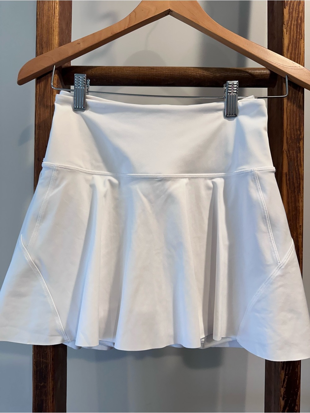 Athleta White Flared Tennis Skort